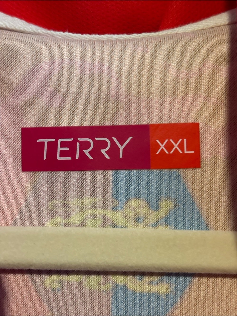 TERRY Women's Red Jersey Top - XXL